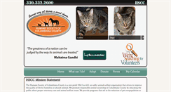 Desktop Screenshot of columbianahumane.org